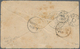 08044 Afghanistan: 1879 Stampless Cover To DETROIT USA (Apr 7 Backstamp), Ms. Return Of "No. 1302 Lce. Cor - Afghanistan