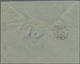 08056 Alawiten-Gebiet: 1926, Flight Cover "TARTOUS - DAMASCUS", Dated 14/7/1926, Franked With Air Mail Set - Lettres & Documents