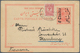 08060 Aserbaidschan (Azerbaydjan): 1914, Russia 4 K. Red With Oval Postmark "BAKU 13.3.14" On Persia Posta - Aserbaidschan