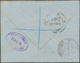 08062 Bahrain: 1930's, Four Airmail Covers To England With Different Frankings Of KGV. Definitives Optd. " - Bahrein (1965-...)