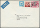 Delcampe - 08063 Bahrain: 1930's/1975: Three Airmail Covers To England Including Cover Franked 1934-37 KGV. 2a. And ½ - Bahrein (1965-...)