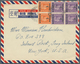 Delcampe - 08068 Bahrain: 1940's: Three Airmail Covers From "AWALI, Bahrain Island" (sender Note On Back) To New York - Bahreïn (1965-...)