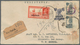 08070 Bahrain: 1944 Registered And Censored Cover To Elizabeth, New Jersey, U.S.A. Franked By KGVI. 2a., 8 - Bahrein (1965-...)