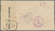 08070 Bahrain: 1944 Registered And Censored Cover To Elizabeth, New Jersey, U.S.A. Franked By KGVI. 2a., 8 - Bahreïn (1965-...)