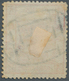 08113 China: 1883, Large Dragon Thick Paper Canc. Full Strike Blue Seal "PEKING", Also Corner Cancel Ot Cu - Sonstige & Ohne Zuordnung