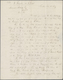 08114 China: 1837, Canton To London, Rare Routing Via St. Helena: Entire Folded Letter Dated ''Canton June - Autres & Non Classés