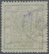 08120 China: 1878, Large Dragon 1 Ca. Green Used (large Margins), Thin Paper, Top Left Corner Repaired - Sonstige & Ohne Zuordnung