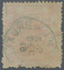 08122 China: 1885, Large Dragon Thick Paper Rough Perforation (Chan Type IV) 3 Ca. Canc. Faint Blue Large - Sonstige & Ohne Zuordnung