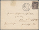 08124 China: 1891", "CUSTOMS CHINKIANG OCT 30 91" On Reverse Of Cover (tear), Transit "CUSTOMS SHANGHAI NO - Sonstige & Ohne Zuordnung