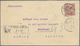 08141 China: 1902, Carp 20 C. Tied Bilingual Bisected ''TANGSHAN 24 FEB 06`` To Registered Cover To Brussels - Autres & Non Classés