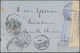 08158 China: 1916, Junk 10 C. Tied Bisected Bilingual "SWATOW 4 MAR 16" To Cover Endorsed "English Mail Vi - Autres & Non Classés