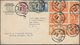 08167 China: 1932/43, Cover With Pictorial Printed Return "Yale In China" Franked SYS 1 C. (7 Inc. Block-6 - Autres & Non Classés