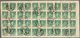 08180 China: 1949, SYS $100.000 Dull Bluish Green (54, Block-40 On Reverse And Strip-10 Resp. Block-4 On F - Sonstige & Ohne Zuordnung