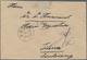 08190 China - Provinzausgaben - Sinkiang (1915/45): 1924, 6 C. Tied "KUCHE 17.7.14" To Reverse Of Cover To - Xinjiang 1915-49