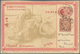 08200 China - Ganzsachen: 1898, Two Cards CIP 1 C. With Lithographic Images From Yunnan Province (clay Fig - Cartes Postales