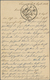 08219 China - Ganzsachen: 1927/29, Junk 1 C. Reply Part Uprated Junk 1 C., 4 C. Bilingual "TSINING 16.9.10 - Ansichtskarten