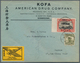 08225A China - Flugpost: 1932: Air Mail Cover Franked With 30c Air Post And 4c Definitive (double Rate) Can - Autres & Non Classés