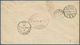 08256 China - Besonderheiten: German Offices, 1892, Forerunner 20 Pf. Blue Tied "KDPA SHANGHAI 18 II/92" T - Autres & Non Classés