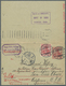 08276 China - Besonderheiten: Incoming Mail, 1908, Germany, Letter Card 10 Pf. Uprated 10 Pf. "FULDA 22.3. - Sonstige & Ohne Zuordnung