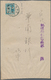 08294 China - Taiwan (Formosa): 1945, 10 S. Light Blue Tied "Kaohsiung 34.12.4" (Dec. 4, 1945) To Cover To - Sonstige & Ohne Zuordnung