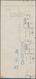 08296 China - Taiwan (Formosa): 1945, 10 S. Light Blue Tied "Taipeh 35.6.14" (June 14, 1946) To Cover To S - Autres & Non Classés