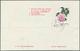 08369 China - Volksrepublik - Ganzsachen: 1967, Cultural Revolution Slogan Stationery Envelope 8 F. (21-67 - Ansichtskarten