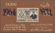 08386 Dubai: 1964, 47th Birthday Of John F. Kennedy Two Imperforate Miniature Sheets With Opt. ERRORS Incl - Dubai