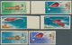 08395 Dubai: 1964, Ranger 7 / Outer Space Achievements, 1np. To 2r. Imperforate, Complete Set Of Eight Val - Dubai