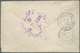 08410 Französisch-Indochina: 1890. Stamp-less Military Mail Envelope Addressed To Paris Headed 'Troupes De - Lettres & Documents