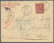 08419 Französisch-Indochina: 1901. Registered Envelope Addressed To Algeria, North Africa Bearing Indo-Chi - Lettres & Documents