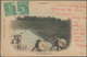 08424 Französisch-Indochina: 1905. Picture Post Card Of 'Planting Rice' Addressed To France Bearing Indo-C - Briefe U. Dokumente