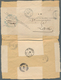 08426 Französisch-Indochina: 1905. Stamp-less Envelope (opend For Display) Addressed To The 'Chef De Batta - Briefe U. Dokumente