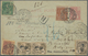 08430 Französisch-Indochina: 1908, 10 C Rose On Greenish Psc, Uprated With 3 X 1 C "annam Women" And 2 C, - Lettres & Documents