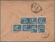 08430 Französisch-Indochina: 1908, 10 C Rose On Greenish Psc, Uprated With 3 X 1 C "annam Women" And 2 C, - Briefe U. Dokumente