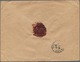 08443 Französisch-Indochina: 1919. Registered Envelope (opening Faults) Addressed To Bordeaux Bearing Lndo - Briefe U. Dokumente