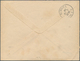 08452 Französisch-Indochina: 1925. Postal Stationery Envelope (opened At Top And Left) 4c Orange Addressed - Lettres & Documents