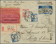 08458 Französisch-Indochina: 1929/37, Indochine-Saigon-Burma Three Better Franked Registerd Covers, All Se - Lettres & Documents