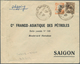 08469 Französisch-Indochina: 1933. Envelope Addressed To Saigon Bearing Indo-China SG 122, 4c Orange And S - Briefe U. Dokumente