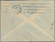 08473 Französisch-Indochina: 1934. Envelope (creased) Addressed To Saigon Bearing Indo-China SG 175, 5c Vi - Briefe U. Dokumente