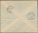08478 Französisch-Indochina: 1939. Envelope (horiz. And Vertical Fold, Shortened At Left, Minor Spots) Add - Briefe U. Dokumente