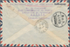 08488 Französisch-Indochina: 1947, Airmail-letter With Cachet "First-Flight Indochine-Chine" From Saigon-S - Lettres & Documents
