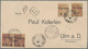 08501 Französisch-Indochina - Postämter In Südchina: 1908, Yunnan-Fou: 2 C. (pair, One Corner Cease), 20 C - Autres & Non Classés