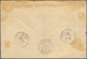 08504 Französisch-Indochina - Postämter In Südchina: Yunnan, 1910. Registered Envelope (toned And Minor Fa - Autres & Non Classés