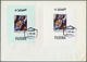 08529 Fudschaira / Fujeira: 1970, Apollo 13/14, 1r. To 4r., Two Complete Sets Of De Luxe Sheets (perf. Wit - Fujeira