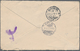 08555 Holyland: 1915, Turkey Office, Postal Stationery Envelope (small Tear) 1 Pia. With Additional Franki - Palästina