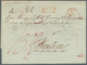 08559 Hongkong: 1848, "HONG-KONG 29 JA 1848" On Reverse Of Folded Envelope With Red Boxed "PAID" Endorsed - Autres & Non Classés