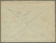 08578 Hongkong: 1896, QV 4 C. Grey (2) Tied "HONG KONG B JA 28 01" To Small Double Weight Cover (small Spo - Autres & Non Classés