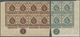 08582 Hongkong: 1921/1937, KGV Definitives With Wmk. Mult Script CA Five Different Stamps Incl. 1c. Brown - Autres & Non Classés