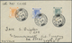 08585 Hongkong: 1938, KGVI 2, 4 And 25 C. Light-blue On Envelope "1ST DAY COVER" From "VICTORIA 5 AP 38" T - Autres & Non Classés