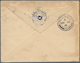 08593 Hongkong - Britische Post In China: 1918. Envelope (a Few Spots) Written From 'S.S. "Tuck Wo" Near H - Briefe U. Dokumente